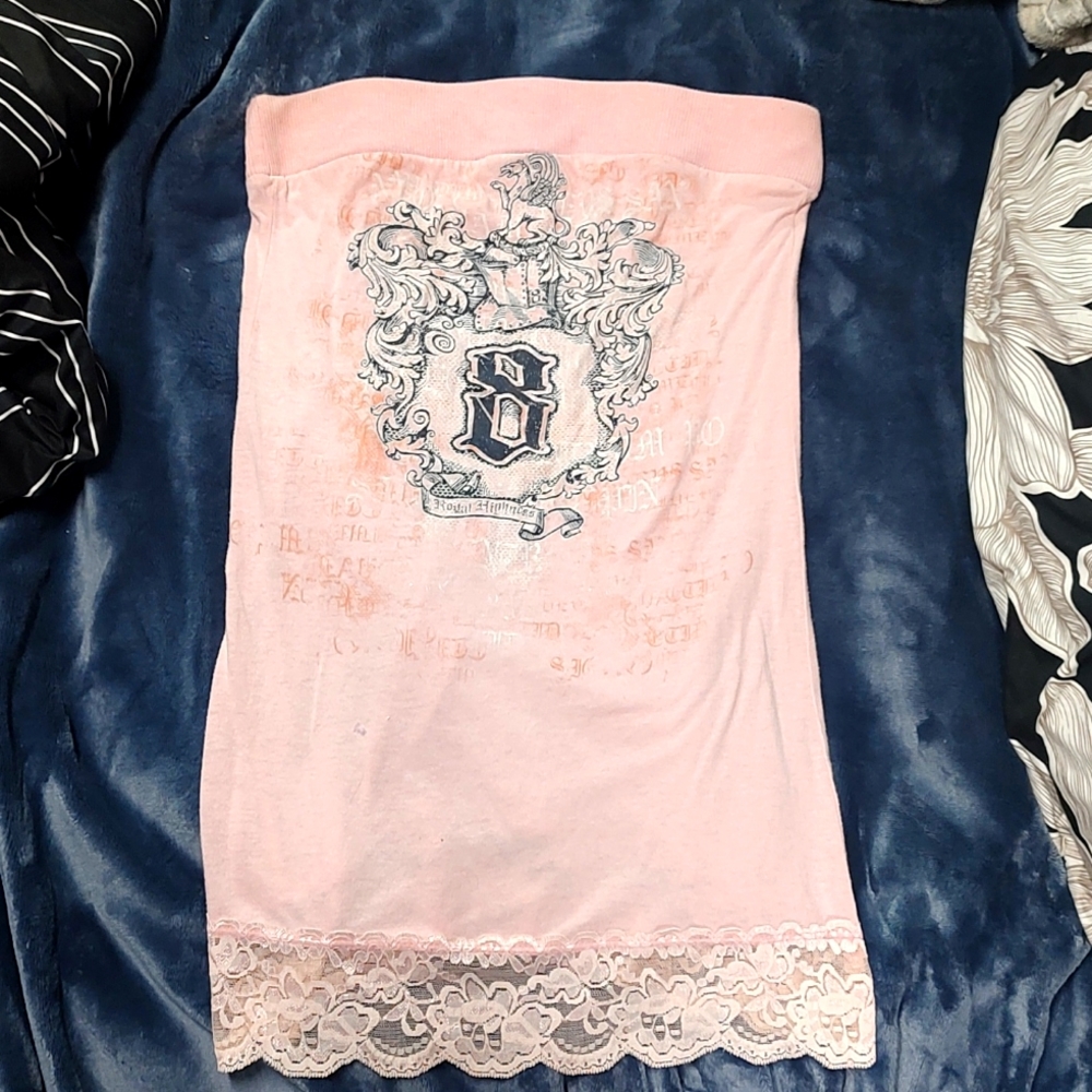 Strapless shirt